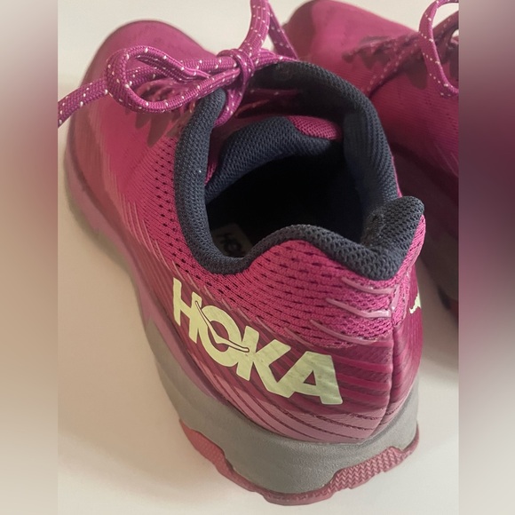 HOKA ONE ONE Women’s Size 8 Trail Running Shoes Pink  Lightweight Cushioned - Picture 6 of 10